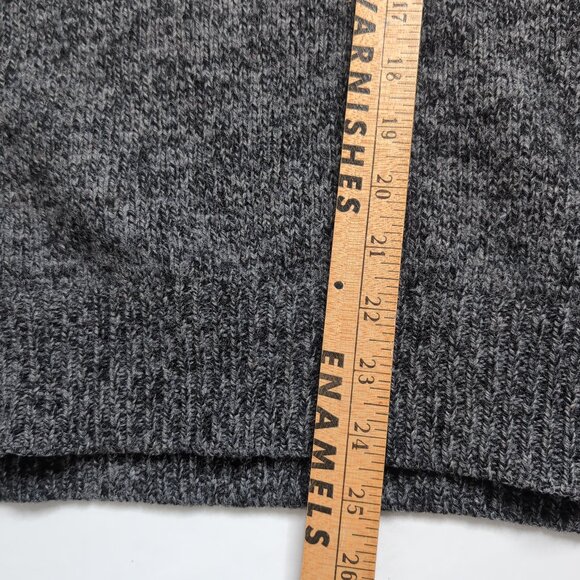 Vintage Eddie Bauer 1980s Unisex Grey Wool Sweater, Men S / Women L - Picture 6 of 6